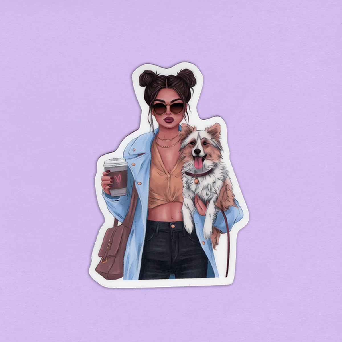 Pieni laminoitu muotoonleikattu tarra (Die-Cut) – Eri malleja