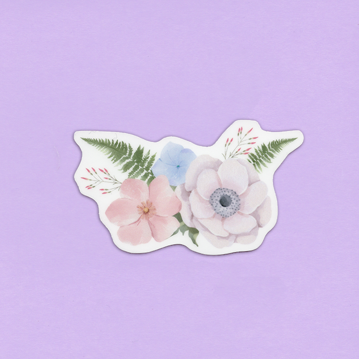 Pieni laminoitu muotoonleikattu tarra (Die-Cut) – Eri malleja