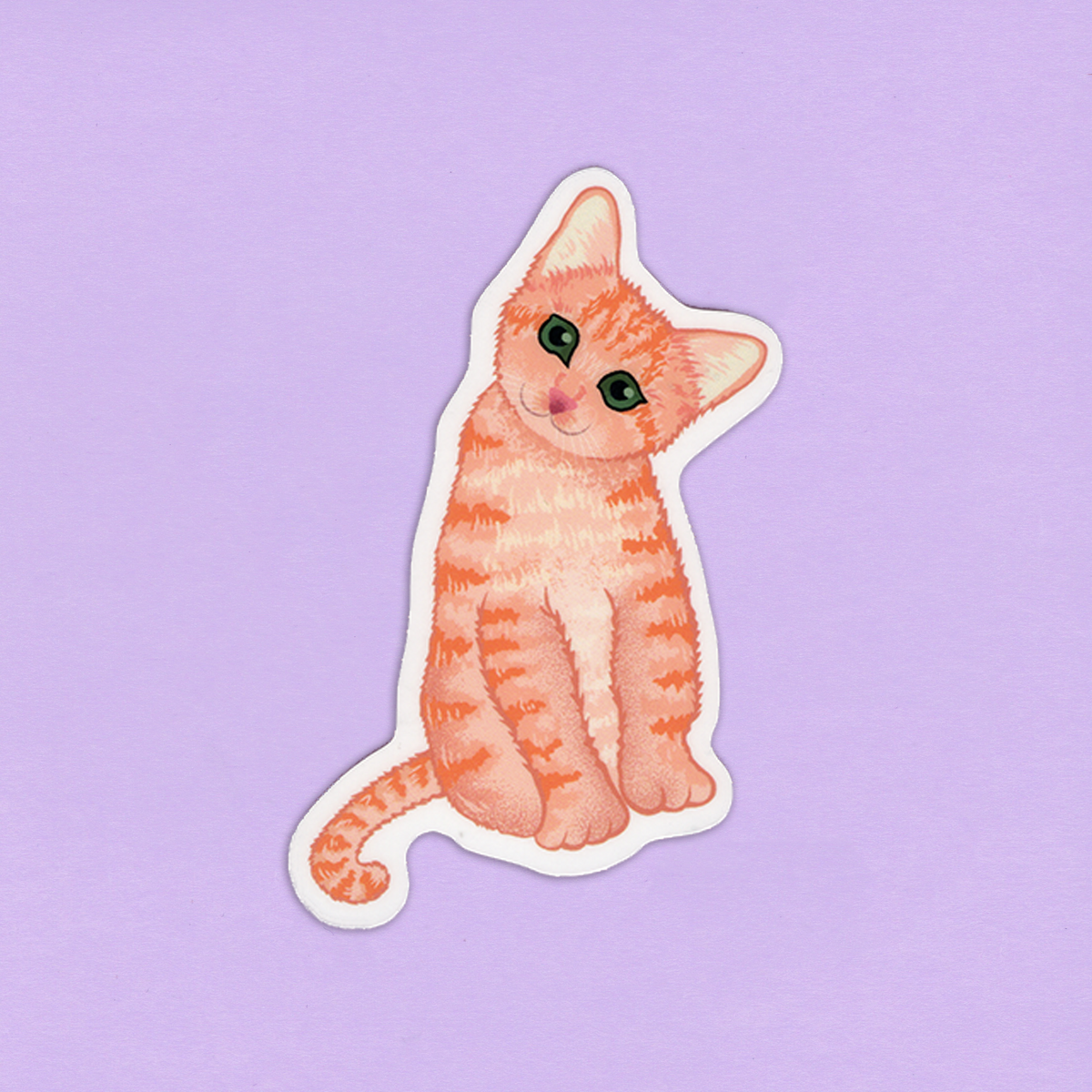 Pieni laminoitu muotoonleikattu tarra (Die-Cut) – Eri malleja